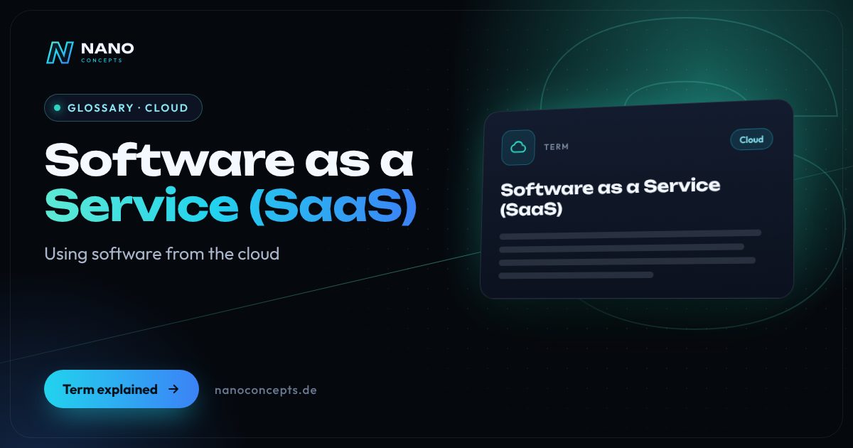 Featured image: Software as a Service (SaaS)