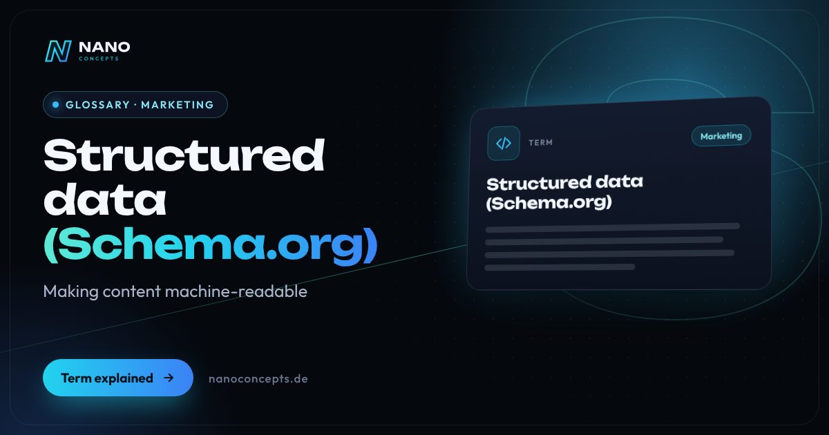 Featured image: Structured data (Schema.org)