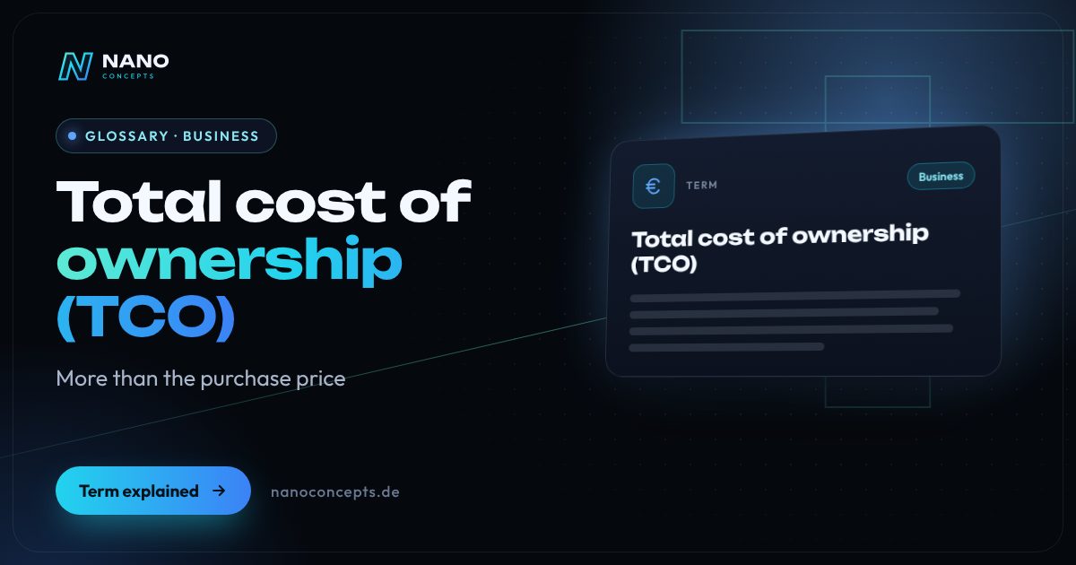 Featured image: Total cost of ownership (TCO)