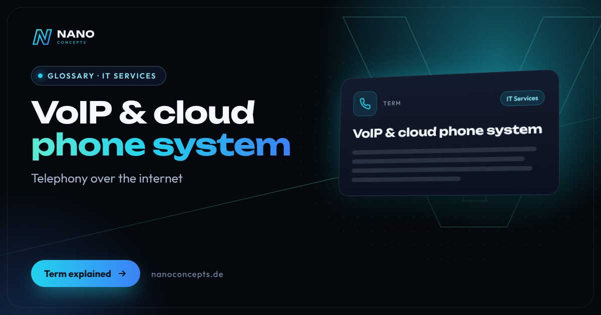 Featured image: VoIP & cloud phone system