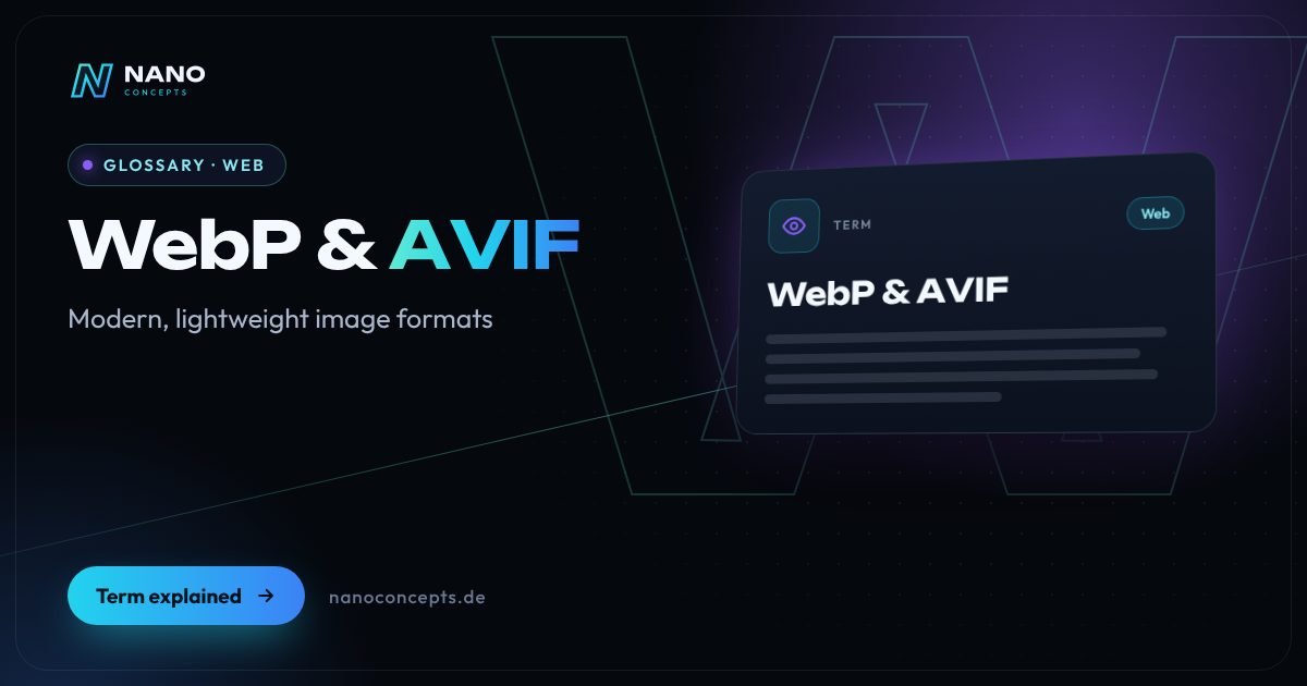 Featured image: WebP & AVIF