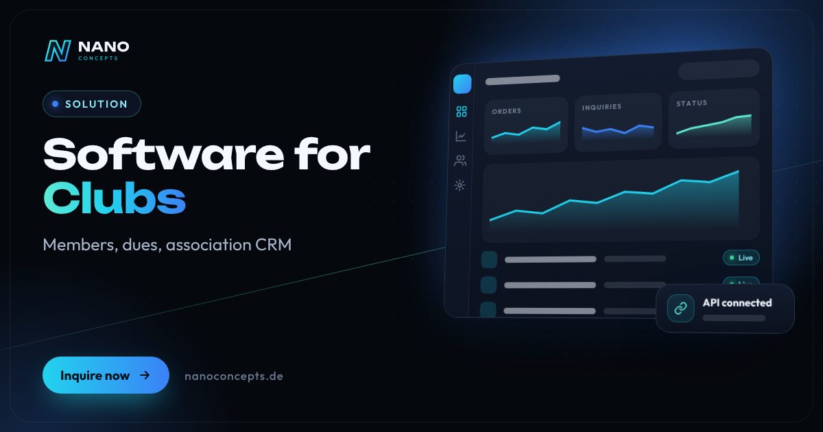 Featured image: Software for Clubs & Associations