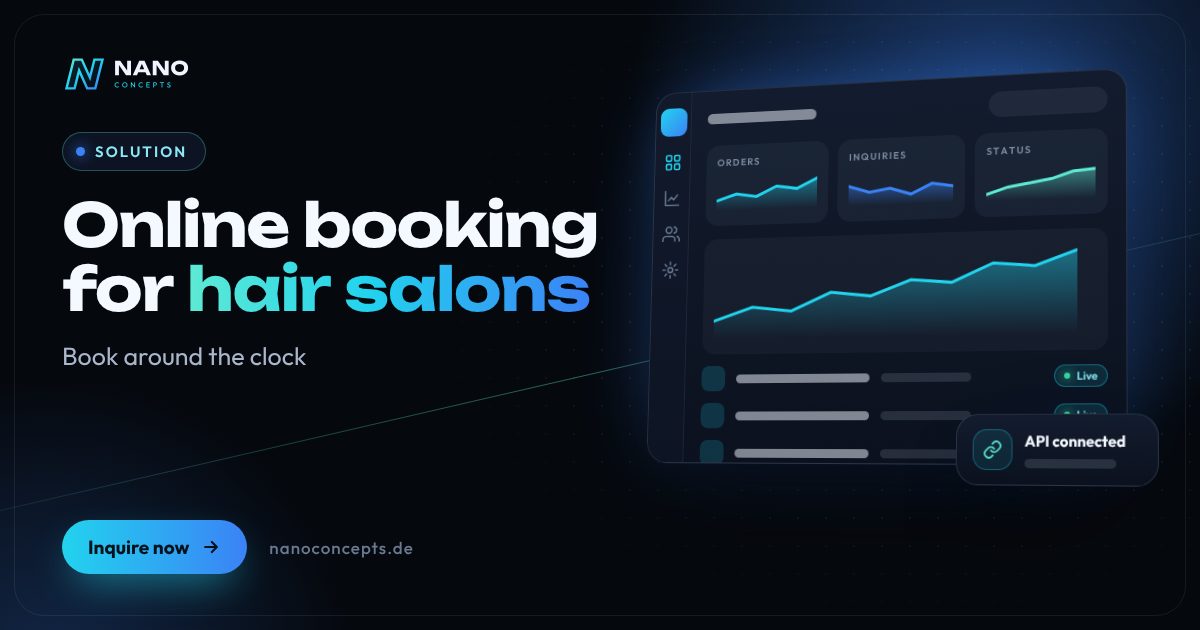 Featured image: Online appointment booking for hair salons