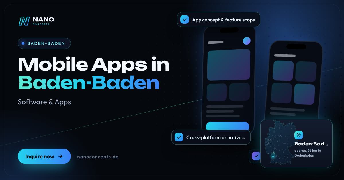 Mobile Apps in Baden-Baden
