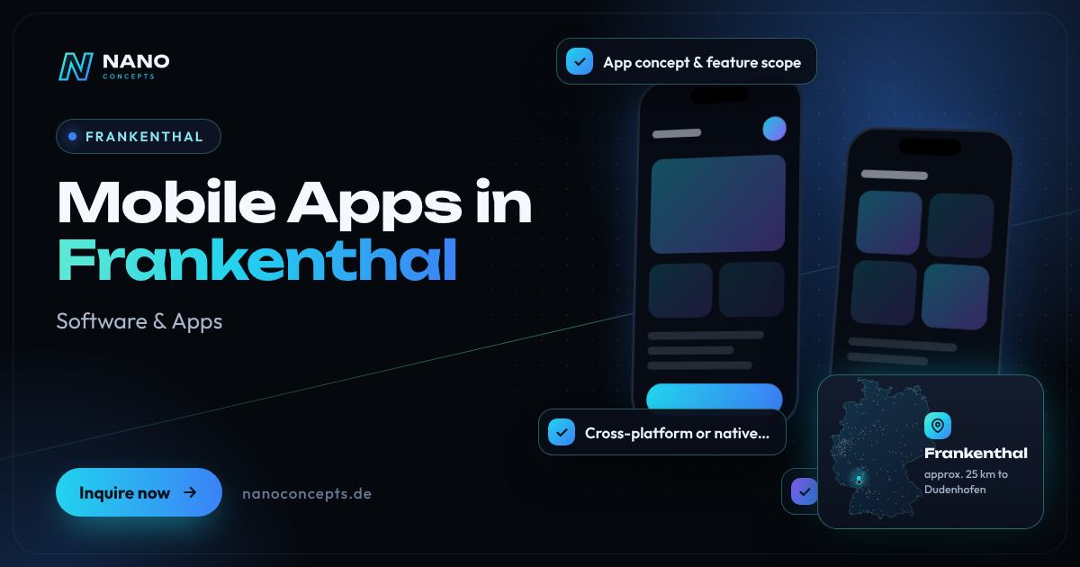 Mobile Apps in Frankenthal (Pfalz)