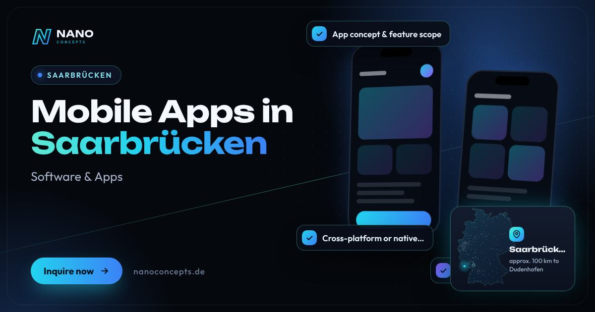 Mobile Apps in Saarbrücken