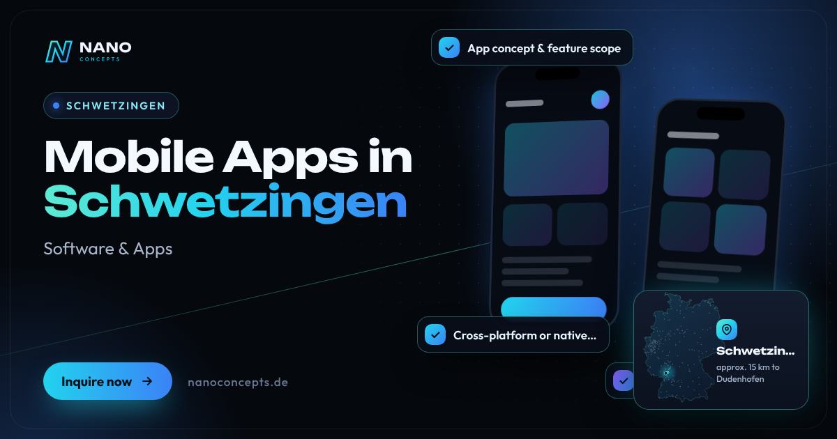 Mobile Apps in Schwetzingen