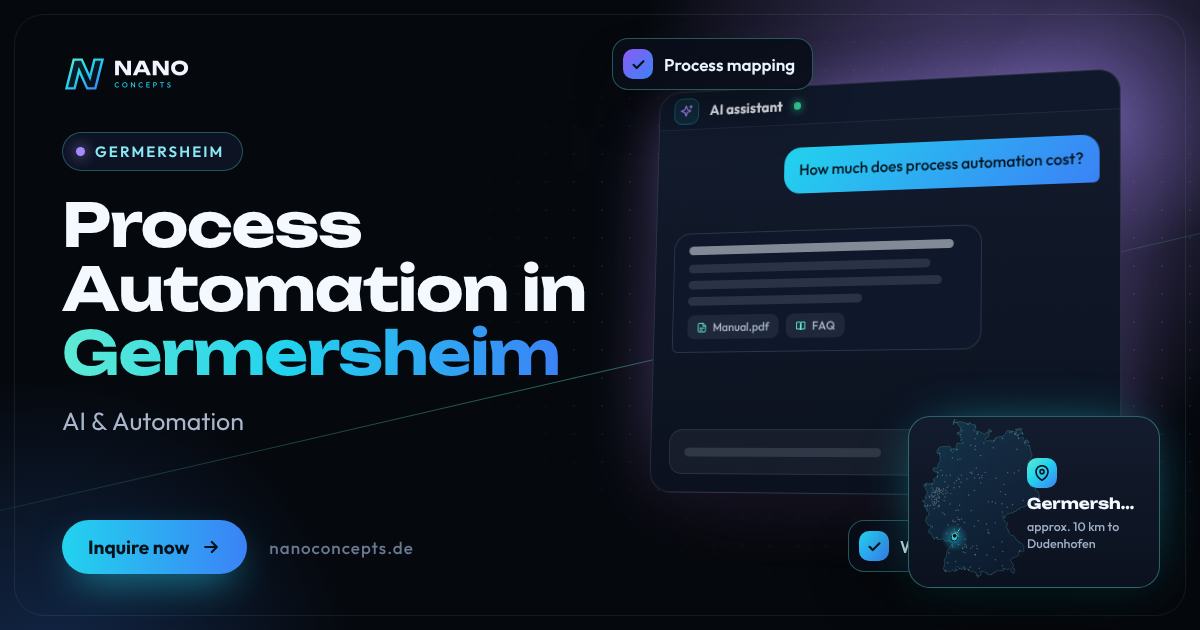 Process Automation in Germersheim