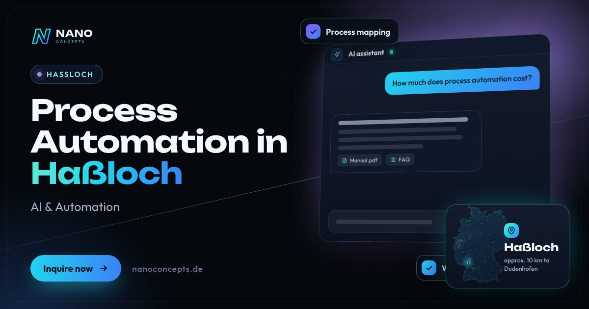 Process Automation in Haßloch