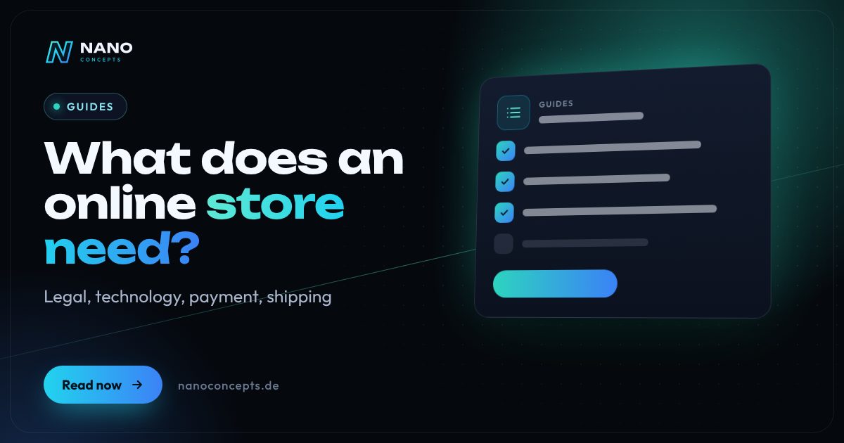 Featured image: What do you need for your own online store?