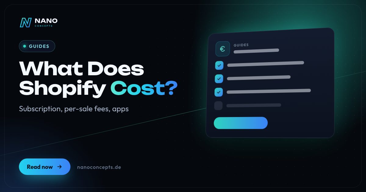 Featured image: How much does Shopify cost per month and per sale?