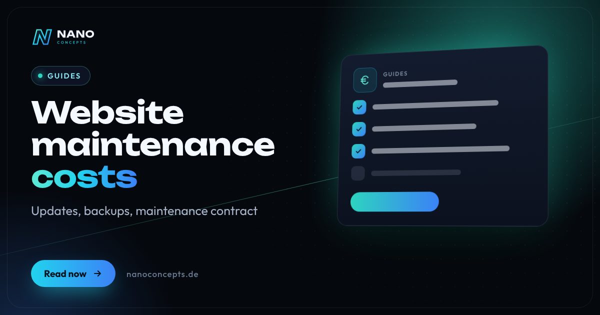Featured image: How much does website maintenance cost?