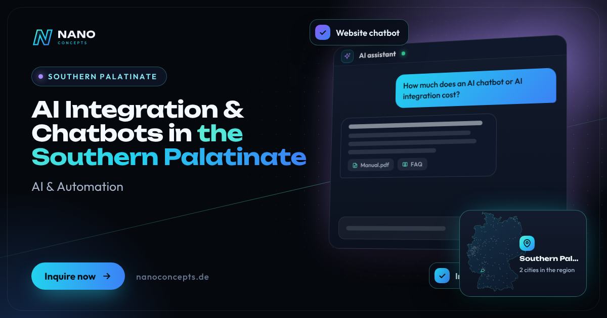 AI Integration & Chatbots in the Southern Palatinate