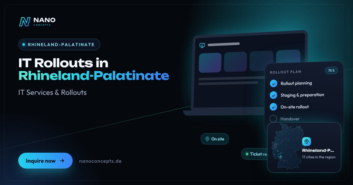 IT Rollouts in Rhineland-Palatinate