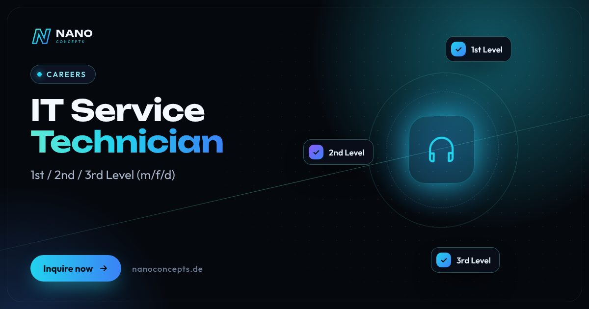 IT Service Technician job posting