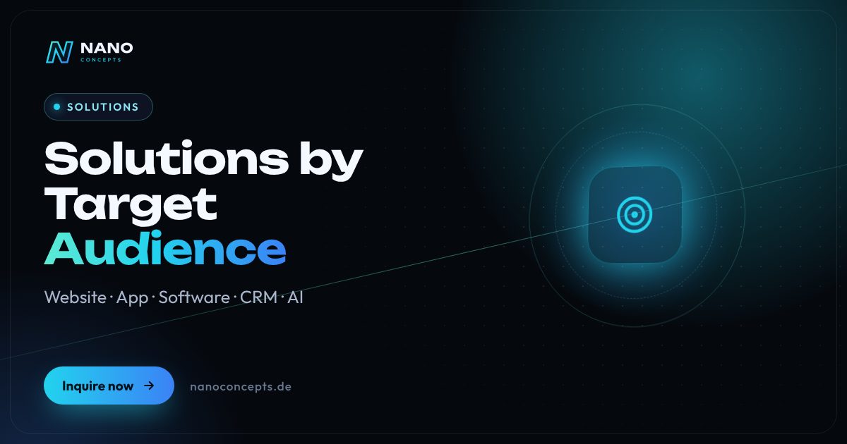 Featured image: Solutions for your target audience