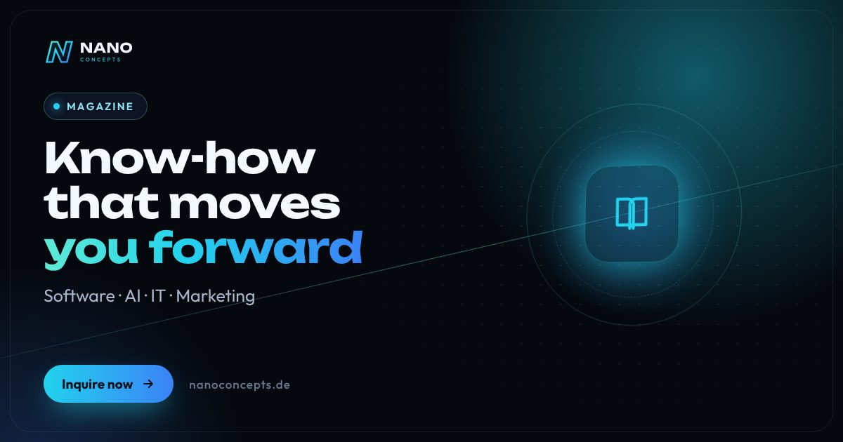 Featured image: Magazine: practical know-how on software, IT and digitalization