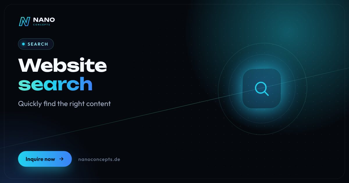 Featured image: Search the website