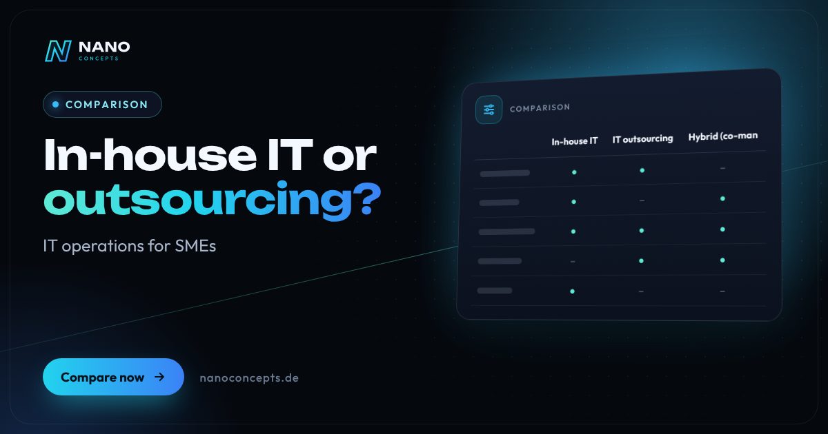 Featured image: In-house IT or outsourcing – what makes more sense for your company?
