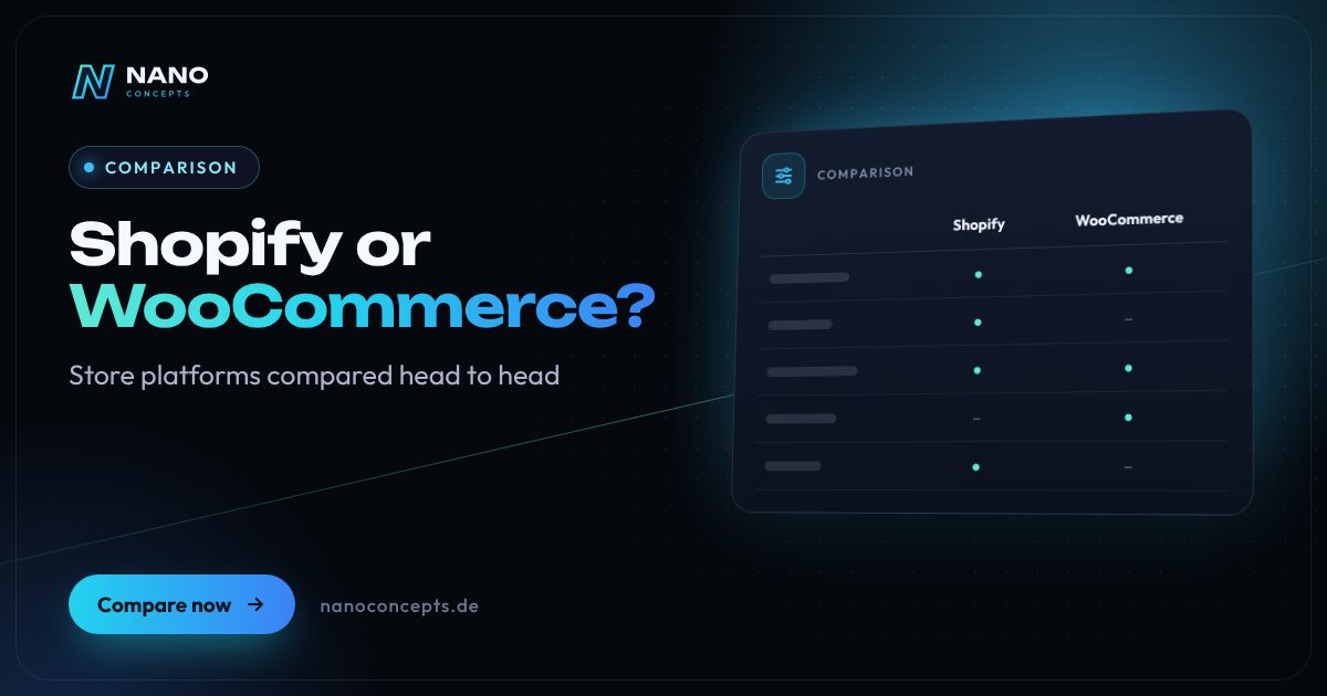 Featured image: Shopify or WooCommerce – which online store platform fits your business better?