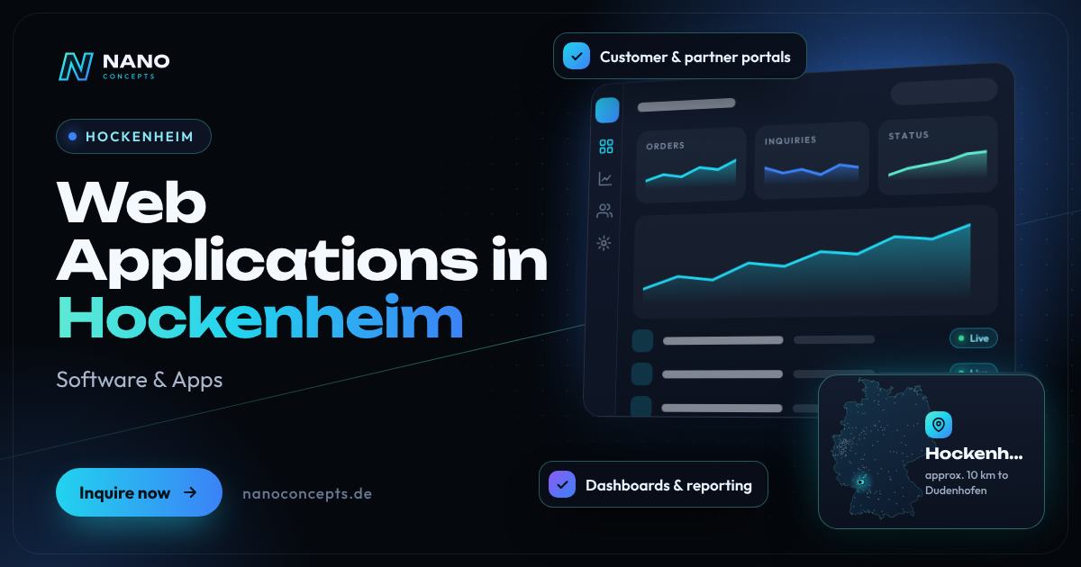 Web Applications in Hockenheim
