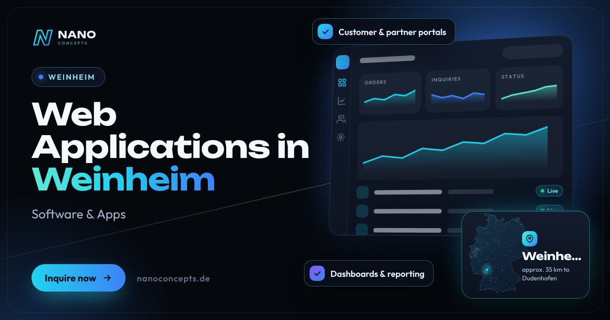 Web Applications in Weinheim