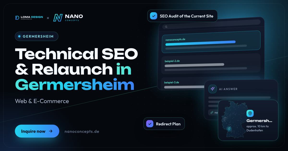 Technical SEO & Relaunch in Germersheim