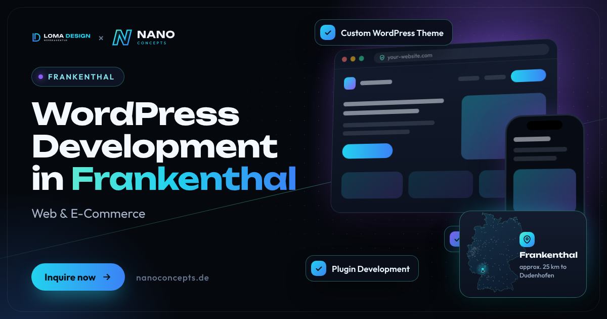 WordPress Development in Frankenthal (Pfalz)