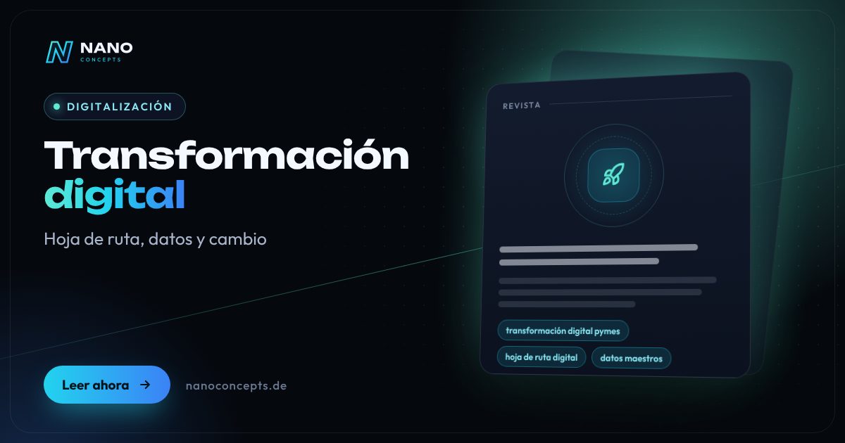 Imagen destacada: Transformación digital en pymes: hoja de ruta, datos y cambio