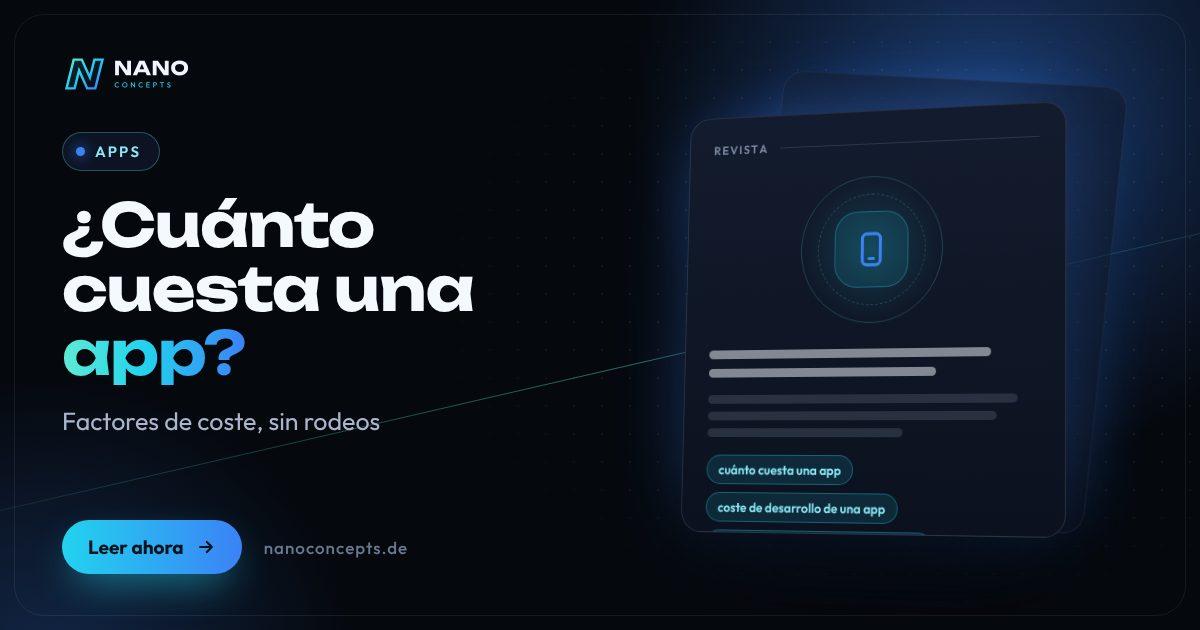 Imagen destacada: ¿Cuánto cuesta una app? Factores de coste, paquetes y costes recurrentes