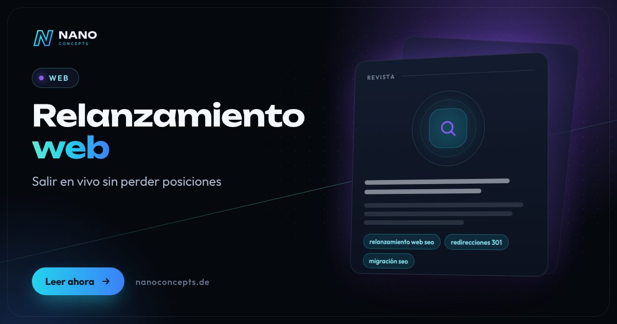 Imagen destacada: Relanzamiento web sin perder posicionamiento: guía y lista de comprobación
