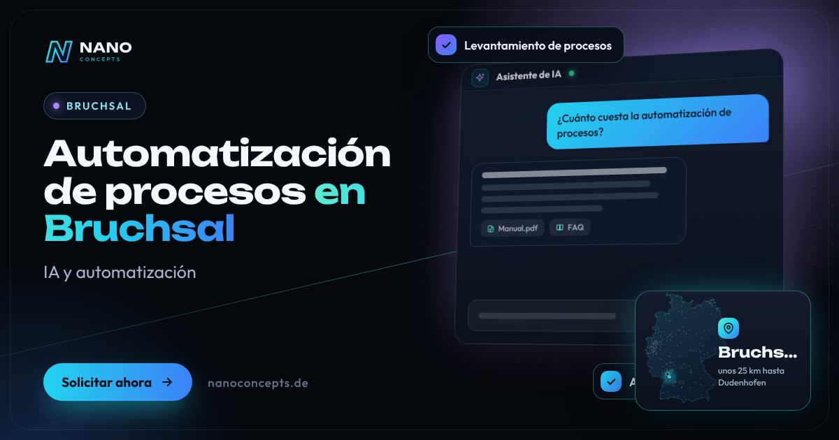 Automatización de procesos en Bruchsal