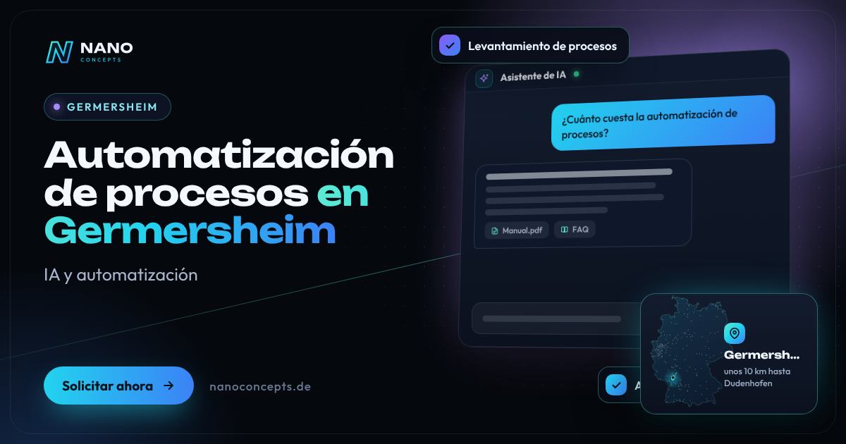 Automatización de procesos en Germersheim