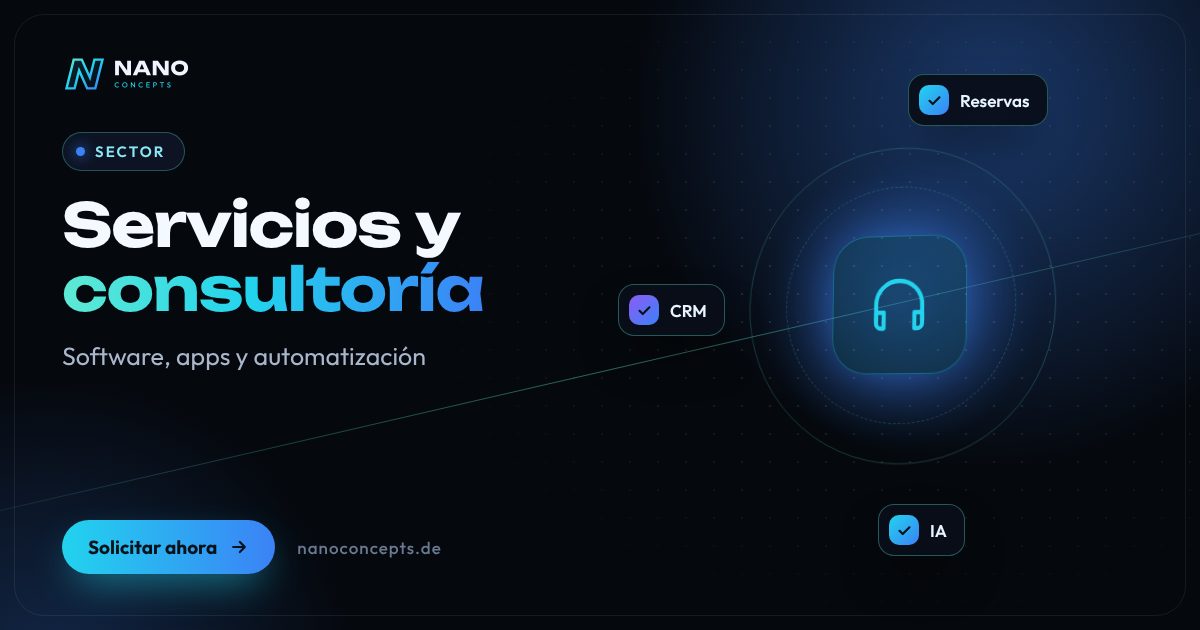 Imagen destacada: Servicios y consultoría