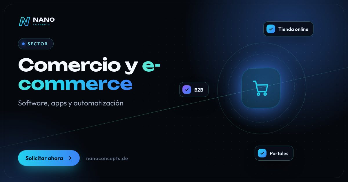 Imagen destacada: Comercio y e-commerce