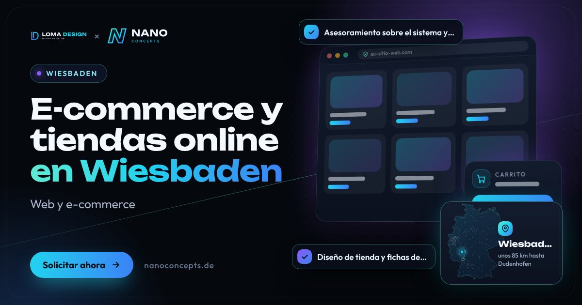 E-commerce y tiendas online en Wiesbaden
