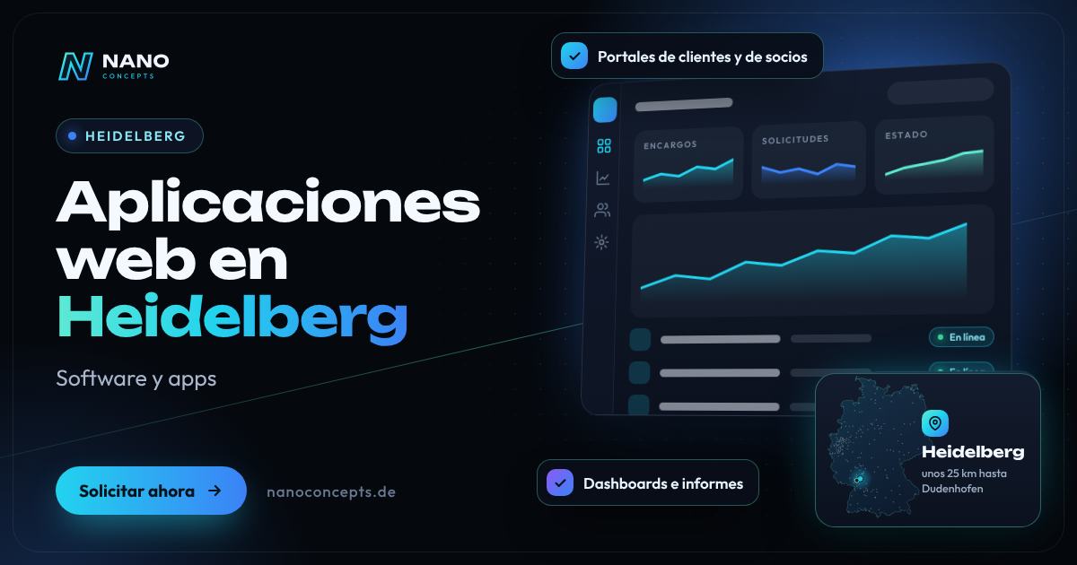 Aplicaciones web en Heidelberg