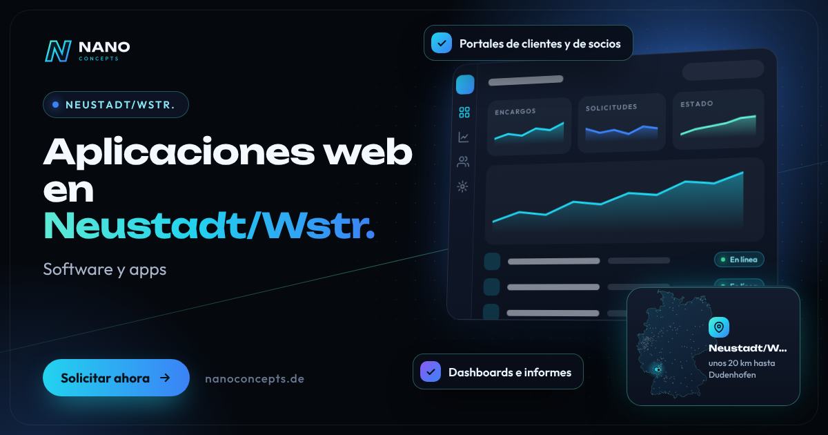 Aplicaciones web en Neustadt an der Weinstraße