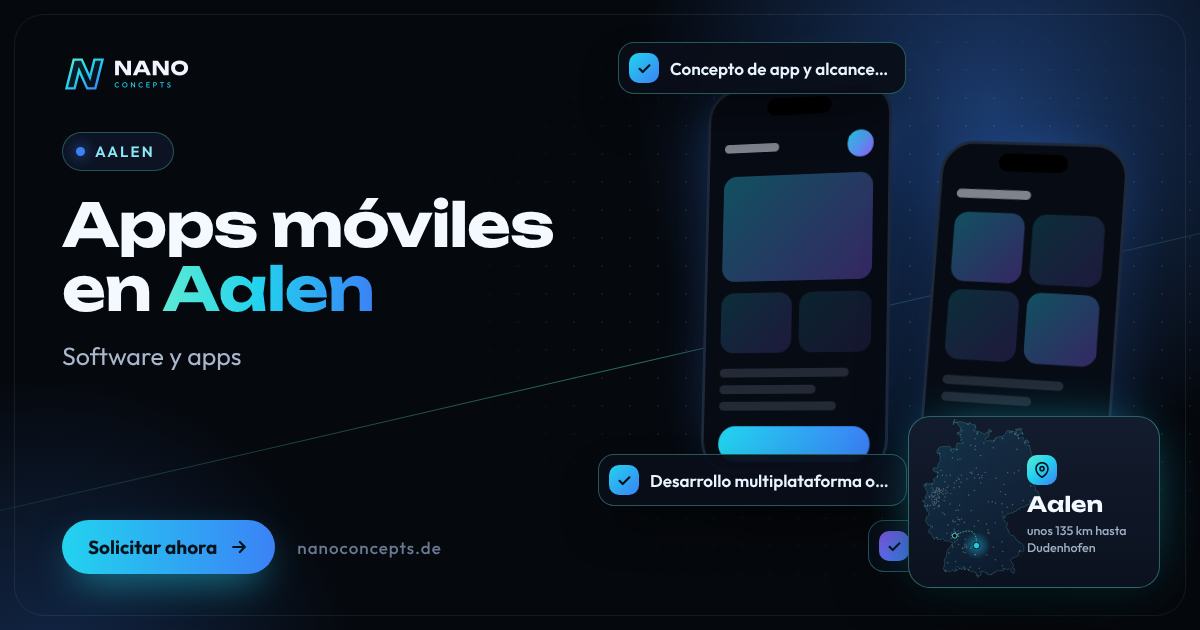 Apps móviles en Aalen