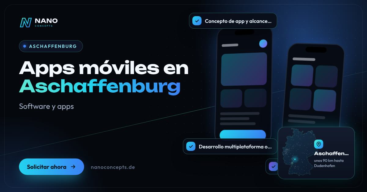 Apps móviles en Aschaffenburg