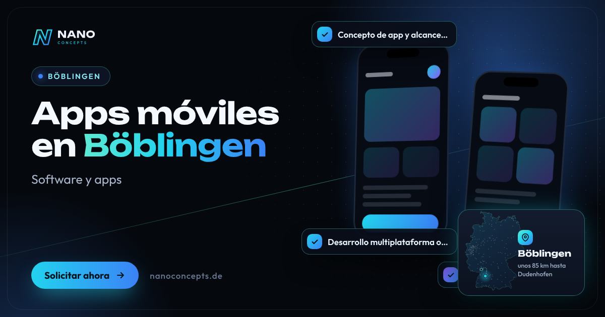 Apps móviles en Böblingen