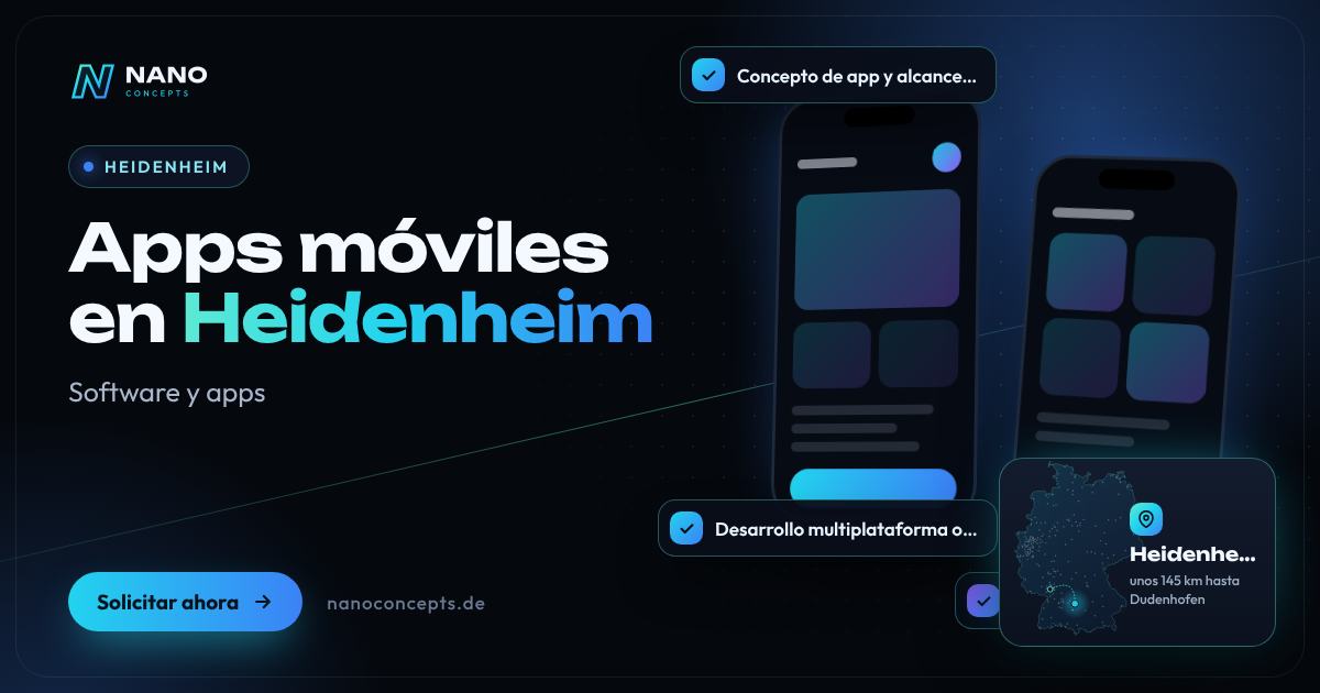 Apps móviles en Heidenheim an der Brenz