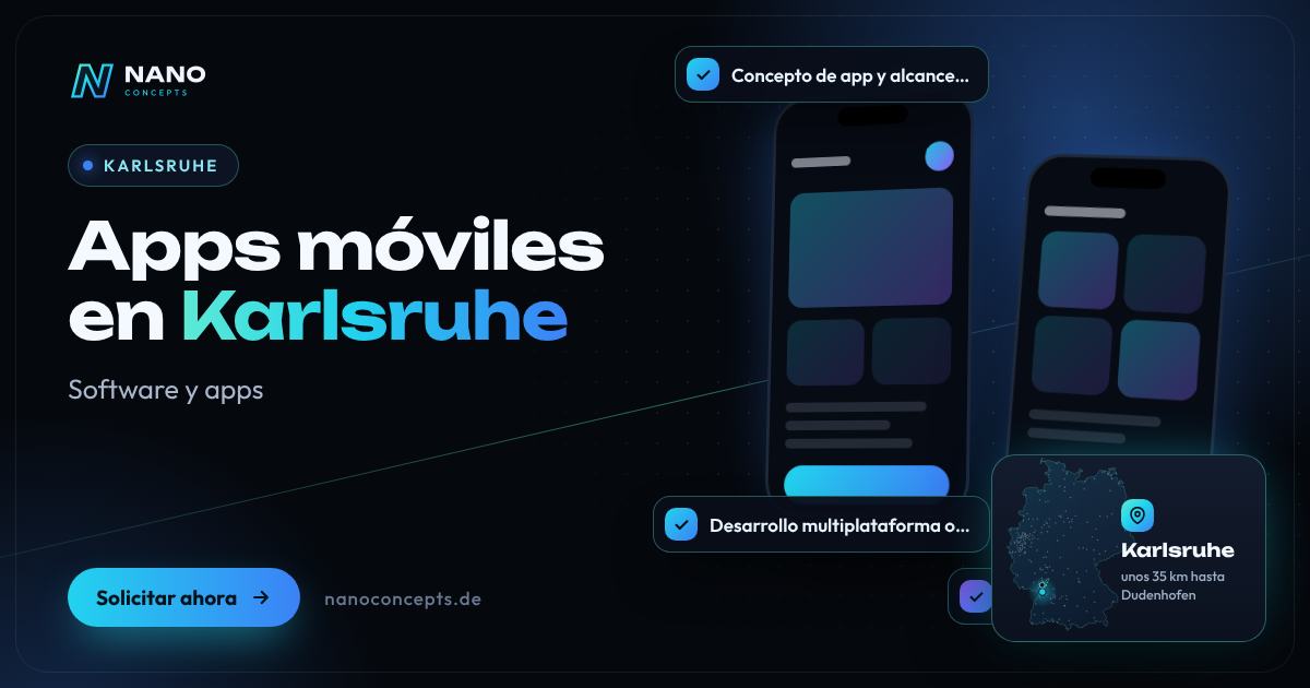 Apps móviles en Karlsruhe