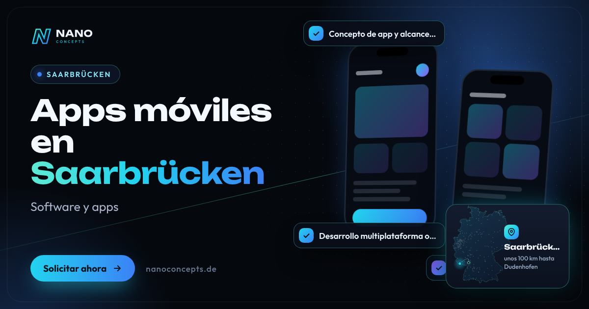 Apps móviles en Saarbrücken
