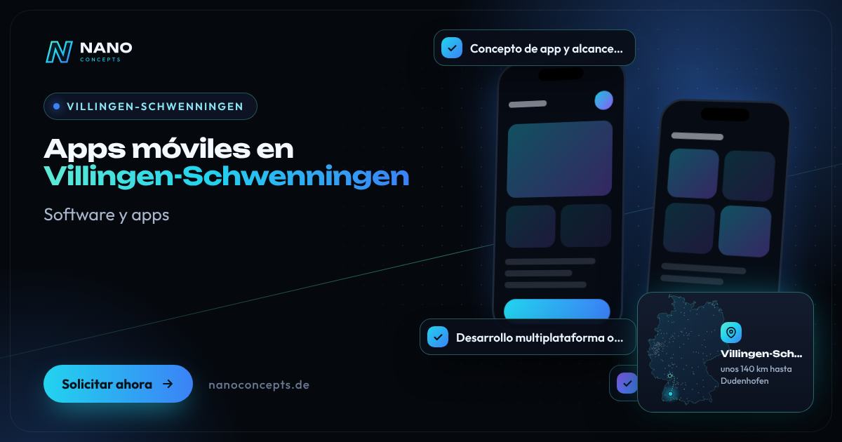 Apps móviles en Villingen-Schwenningen