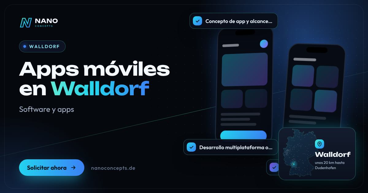 Apps móviles en Walldorf