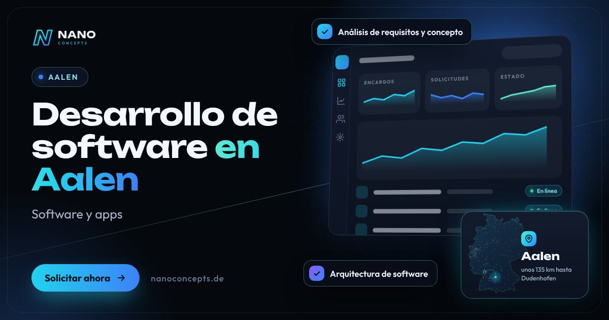 Desarrollo de software en Aalen