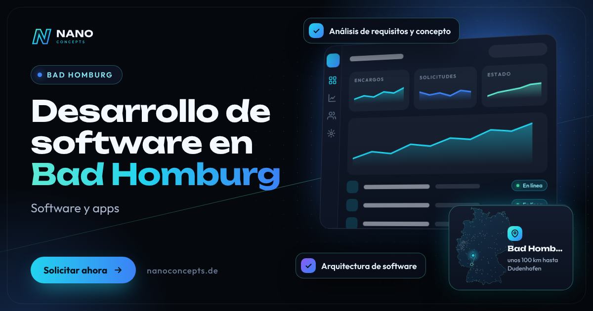 Desarrollo de software en Bad Homburg vor der Höhe