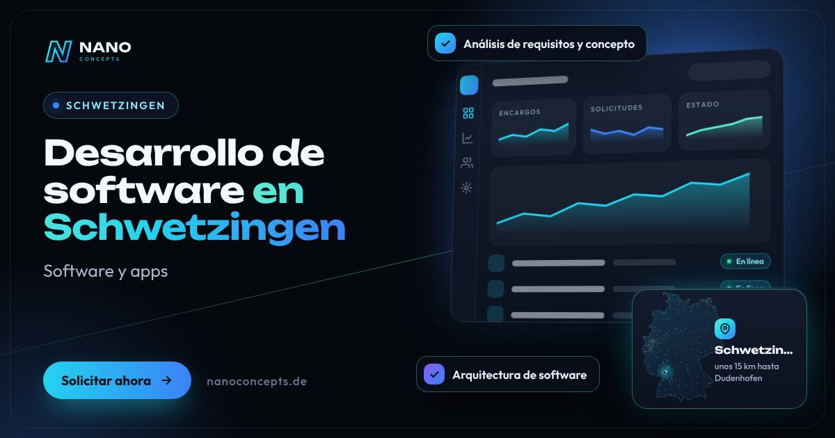 Desarrollo de software en Schwetzingen