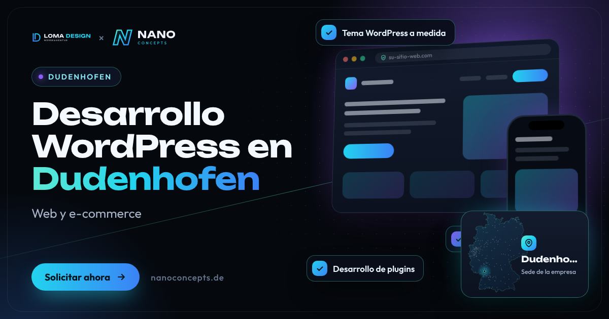 Desarrollo WordPress en Dudenhofen